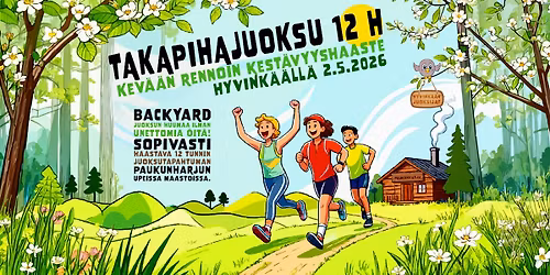 Hyvink\u00e4\u00e4 Takapihajuoksu 12 H