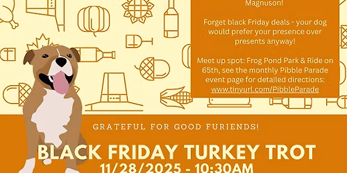 BLACK FRIDAY TURKEY TROT PACKWALK