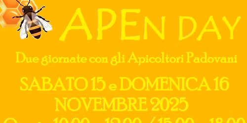 APEn Day - Due giornate con gli Apicoltori Padovani