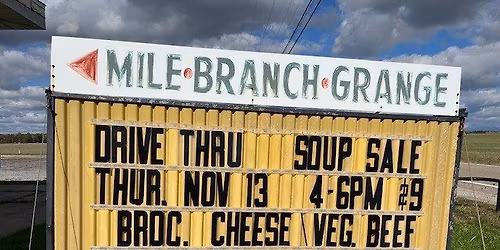 Drive-Thru Soup Sale