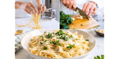 Craft Authentic Pasta Alfredo at a Global Eatery - Pasta Making Cooking Class in Minneapolis | Classpop!\u2122