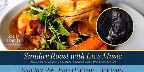 Sunday Roast with Live Music (Carlos Grassot)