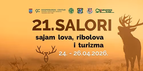 21. SALORI - sajam lova, ribolova i turizma 2026.