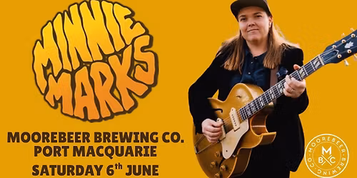 Minnie Marks live at Moorebeer Brewing Co. Port Macquarie