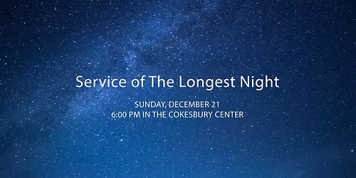 Service of the Longest Night