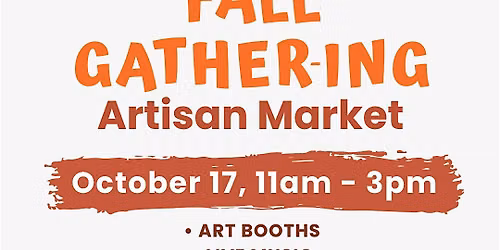Fall Gathering Artisan Market