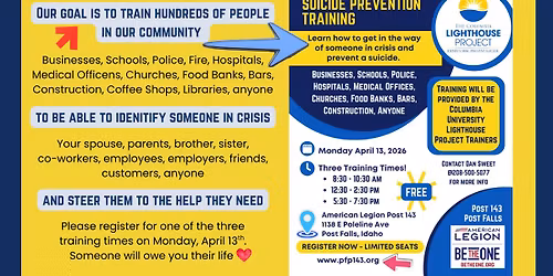Suicide Prevention Training 2