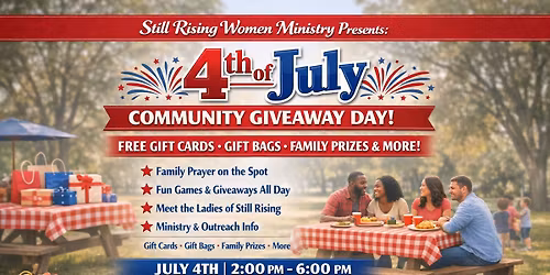 COMMUNITY GIVEAWAY