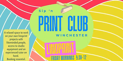 Linoprint Club with Kristina J Smith