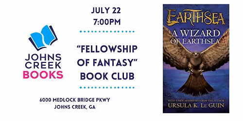 "Fellowship of Fantasy" July Book Club