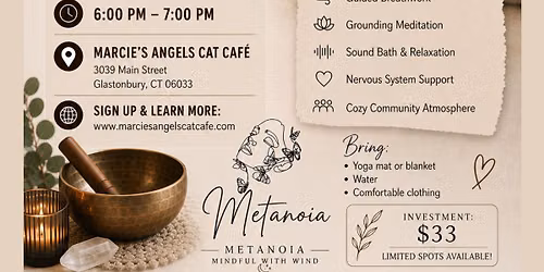 Meditation, Breathwork & Sound Bath