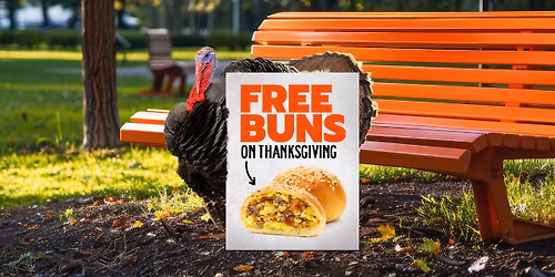 Thanksgiving Day - Free Buns for All!