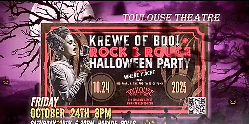 Krewe Of Boo and Rock & Rouge
