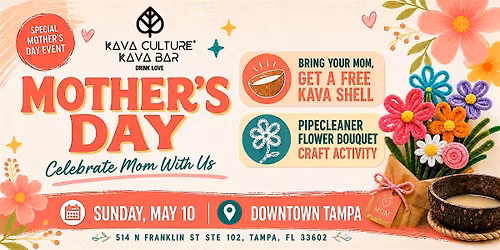 Build Your Own Flower Bouquet:  Celebrate Mom With Us!