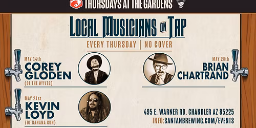 Local Musicians on Tap | Thursdays at SanTan Gardens