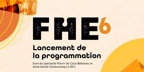 Lancement de la programmation - FHE 2026