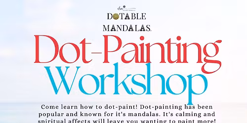 Cornwall-Tropical Coastal Vibe Coaster Set Dot-Painting Workshop