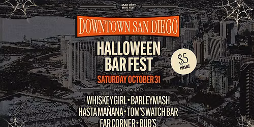Downtown San Diego Halloween Bar Fest