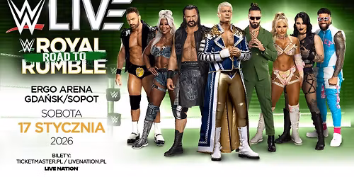 WWE\u00ae - ROAD TO ROYAL RUMBLE\u00ae TOUR - Official Event - 17.01.2026 - ERGO ARENA, Gda\u0144sk\/Sopot