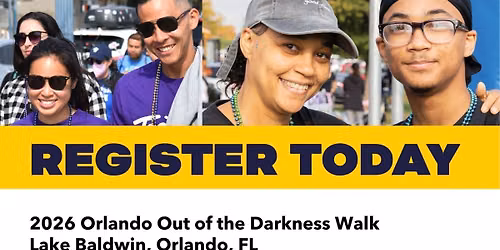20th Annual Orlando Out of the Darkness Walk