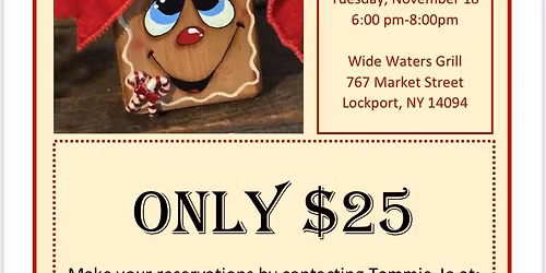 Paint and Sip Gingerbread Workshop