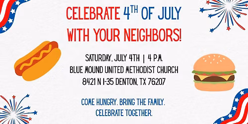 4th of July Community Cookout