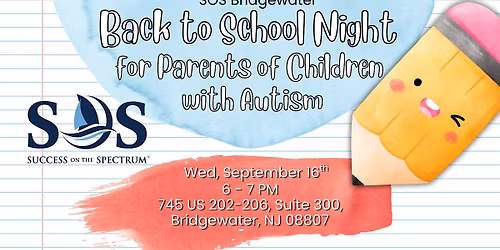 FREE Autism Back to School Night for Parents