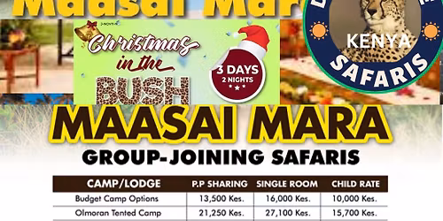 MASAI MARA SAFARI