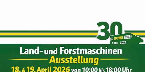 HOWA 30 Jahre Jubil\u00e4um 