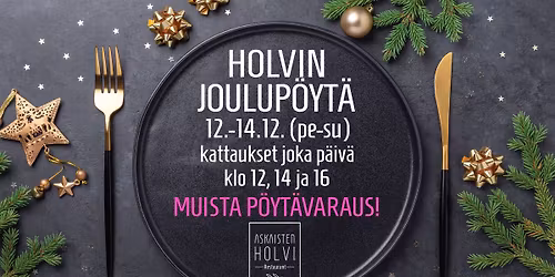 Holvin Joulupöytä