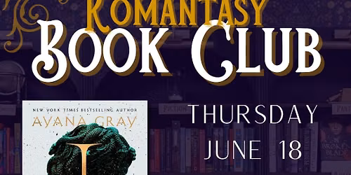 Romantasy Book Club: I, Medusa