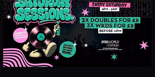 SATURDAY SESSIONS