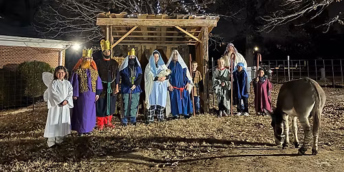 Live Nativity Scene and Bake Goods Sale