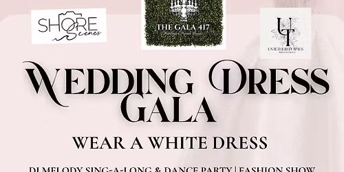 Wedding Dress Gala, Fundraiser for Salvation Army Angel Tree