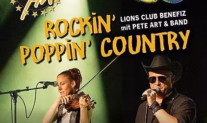ROCKIN`POPPIN`COUNTRY f\u00fcr den GUTEN ZWECK!