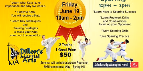 Kata and Intro to Sparring Seminar