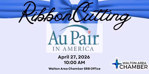 Au Pair in America Ribbon Cutting