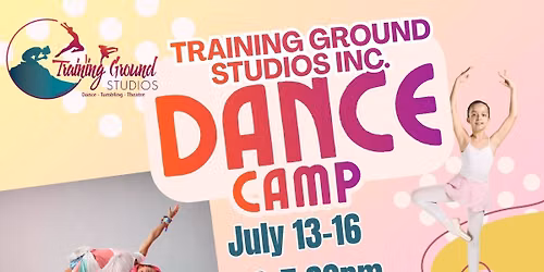 July Summer Dance Camps (Ages 9-12)