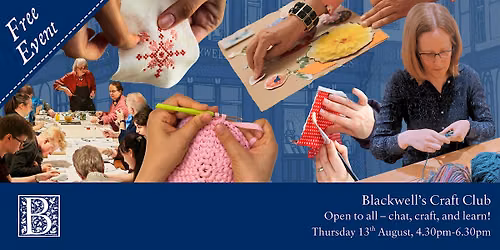 Blackwell's Craft Club