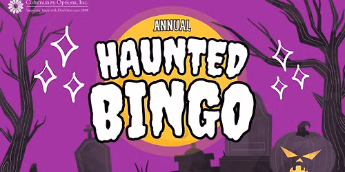 Community Options Annual Haunted Bingo
