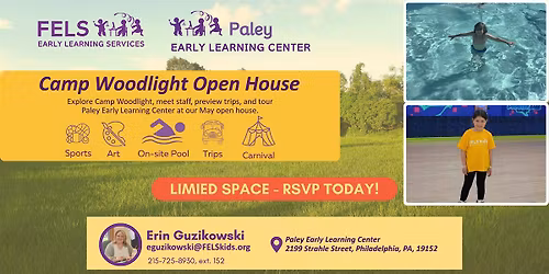 Camp Woodlight Open House - May 2026