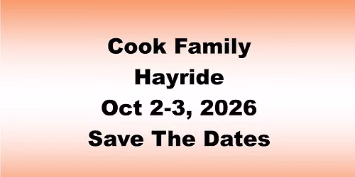 Cook Family Hayride 