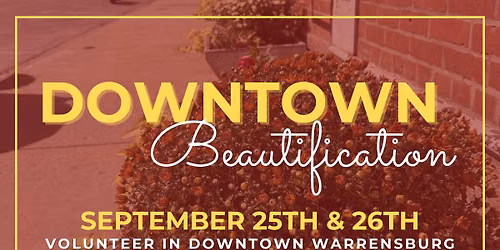 Fall Downtown Beautification