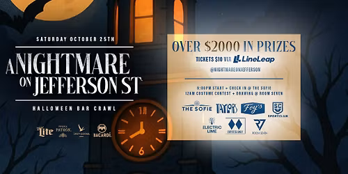 Nightmare on Jefferson Street Pub Crawl