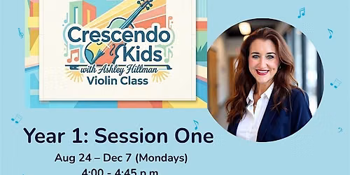 Crescendo Kids Year 1: Session One