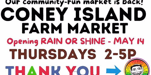 Coney Island Farm Market in Coney Island, Brooklyn, New York, USA