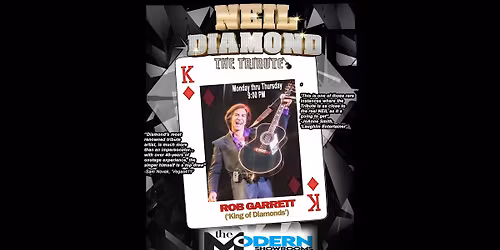Rob Garrett - Neil Diamond Tribute