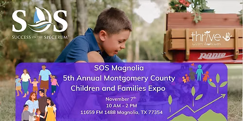 FREE AUTISM EVENT: 5th Annual Montgomery County Children & Families Expo
