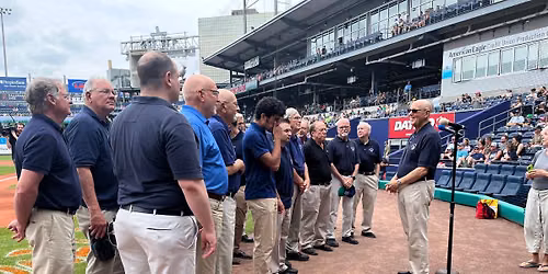 National Anthem at Yard Goats  