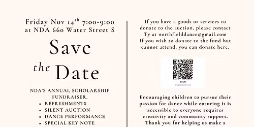 Scholarship Fundraiser!